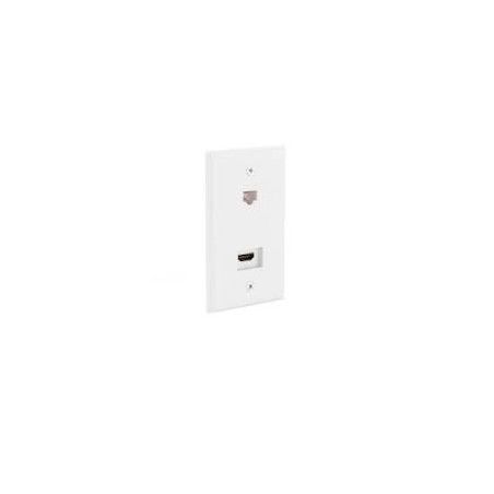 PRISE MURALE 1 X HDMI ET 1 X RJ45 WPHRJ