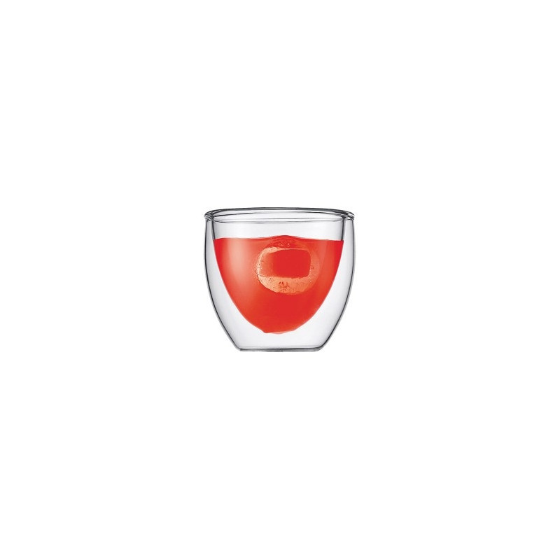 Bodum 4557-10US4 Pavina Double Wall Glasses Set of 2 25oz