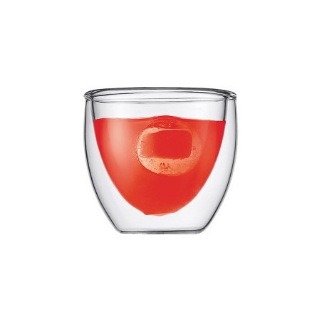 Bodum 4557-10US4 Pavina Double Wall Glasses Set of 2 25oz