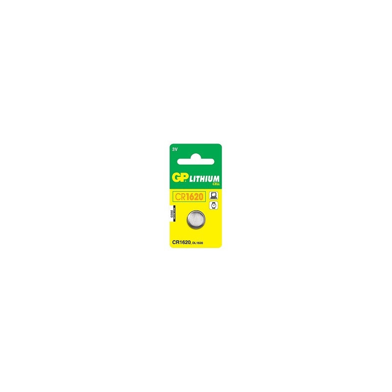 Battery GP Lithium CR1620 DL2016 qty1