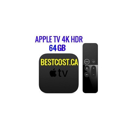 Apple TV 4K HDR 64 GB MP7P2CL/A - Black