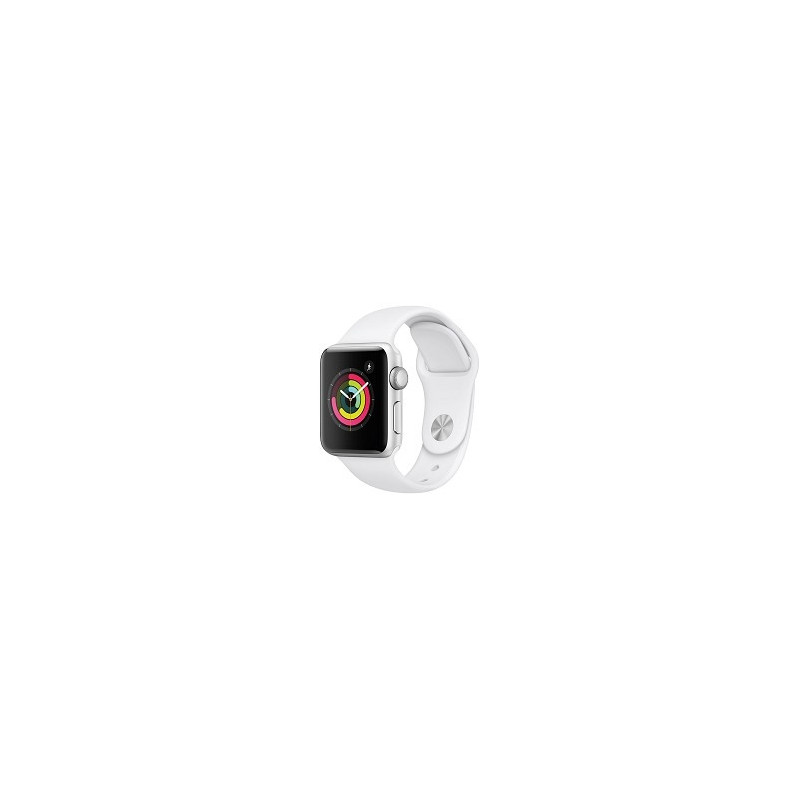 Apple Watch Series 3 GPS 38mm White & Aluminium Case MTEY2CL/A - NEW