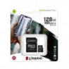 Mémoire Flash 128GB SDCS2/128GBC Class10 Micro SD Kingston Canvas Plus