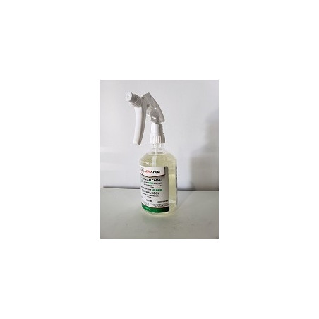 Désinfectant 500ml pour mains 70% d'alcool agrumes évaporation lente