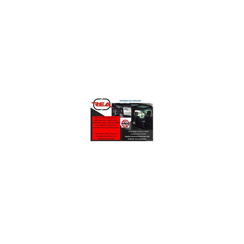 Simple vehicle separator in front left right rea-svgd