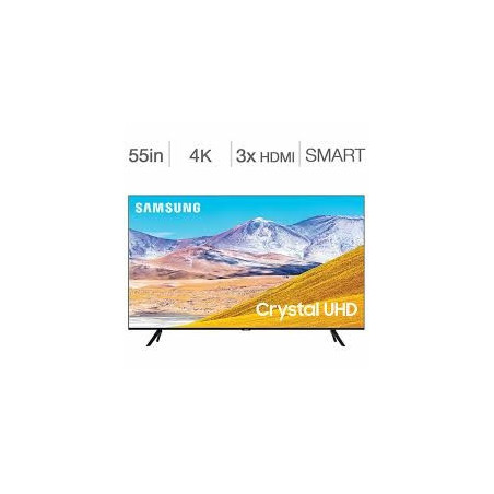 Samsung UN55TU8000 55'' Smart Wi-Fi 4K Cristal Samsung UHD HDR TV