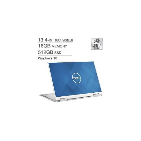 Dell XPS 134'' I7-1065G7 512GB SSD 16GB RAM Win10 XPS7390-7923SLV-PUS