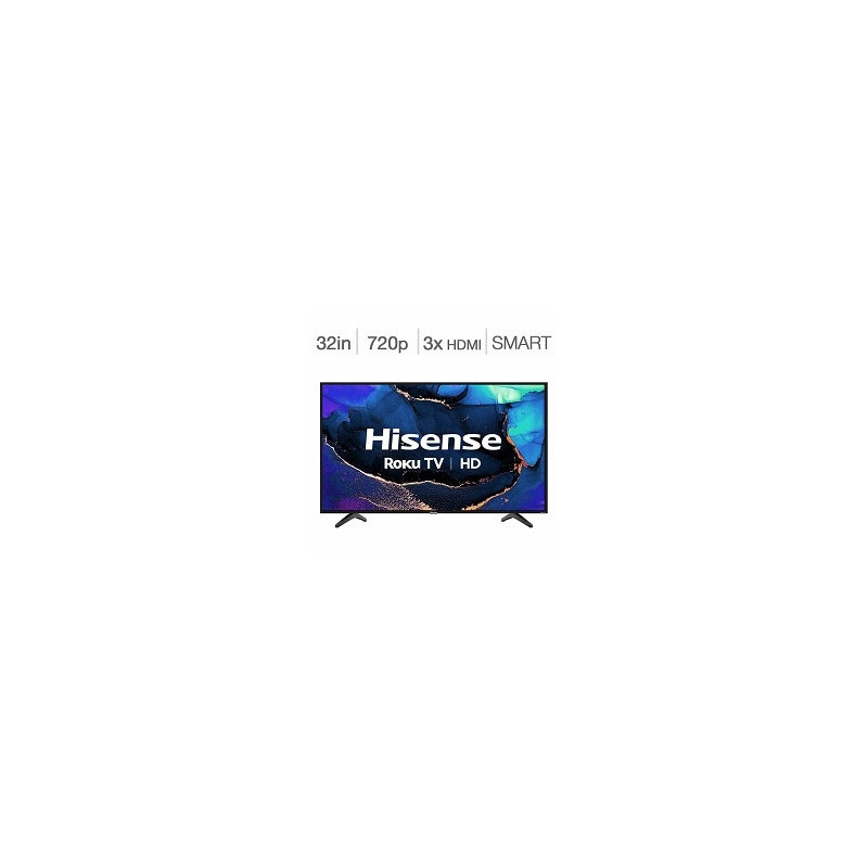 Télévision DEL 32'' 32H4G 720p Roku Smart WI-FI Hisense	