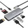 7 in 1 USB Type-C hub adapter for MacBook or others computers
