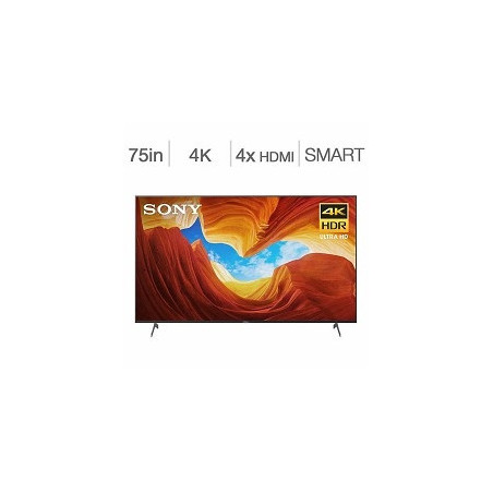 LED Television 75'' XBR75X900H 4K UHD HDR Android Smart TV Sony