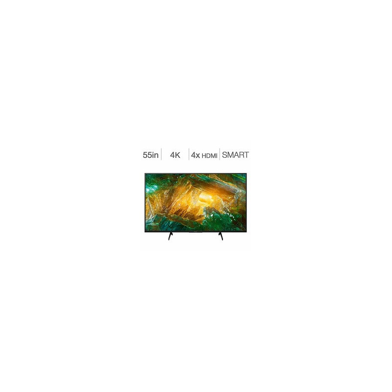 LED Television 55'' XBR55X800H 4K UHD HDR ANDROID SMART WI-FI SONY