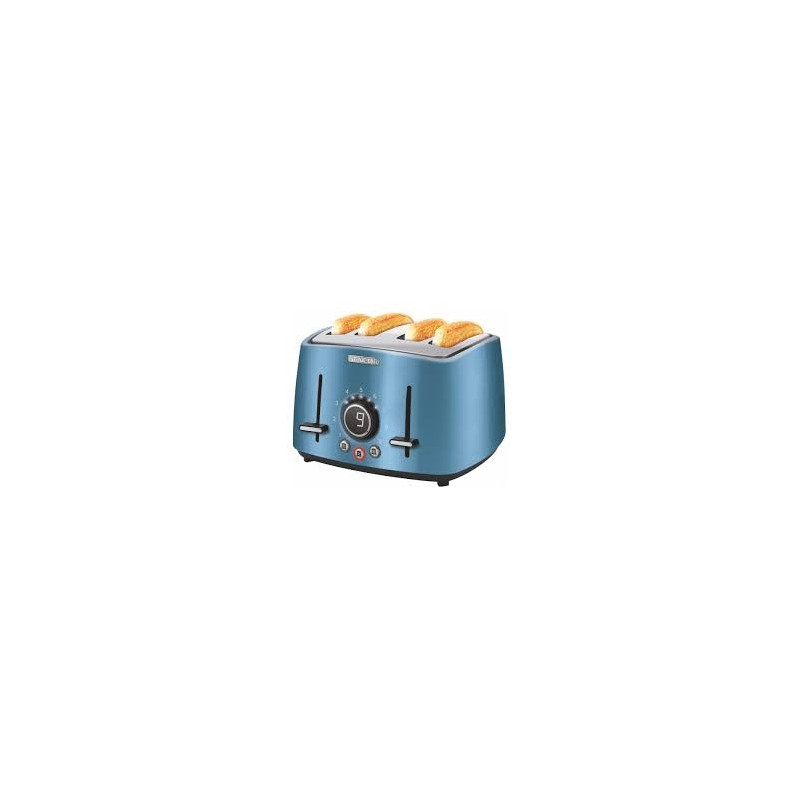 Electric Toaster Blue 4 slots STS 6072BL Sencor New