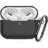Silicone Case Cover for Airpods Pro - Black - NEW